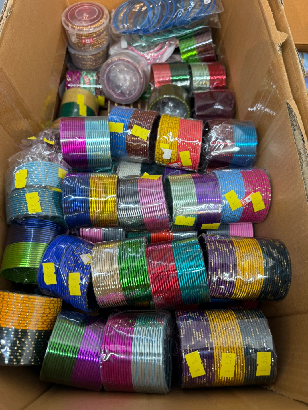 Assorted Bangles Set - Multi-Coloured - photo 3