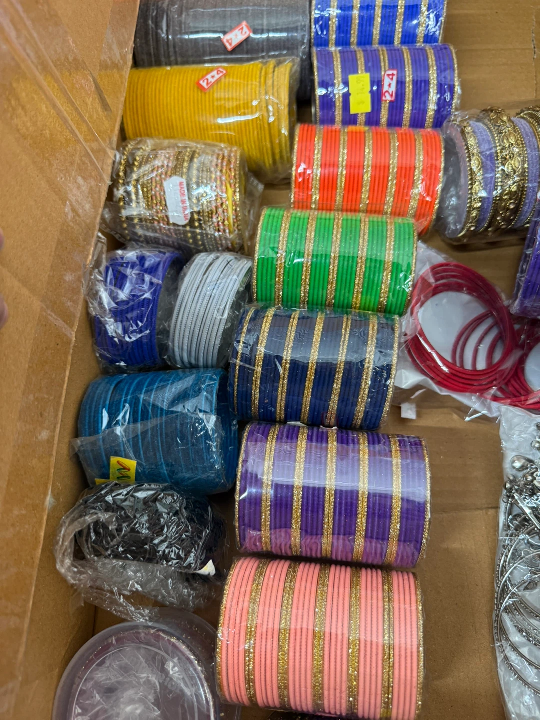 Assorted Bangles Set - Multi-Coloured - photo 2