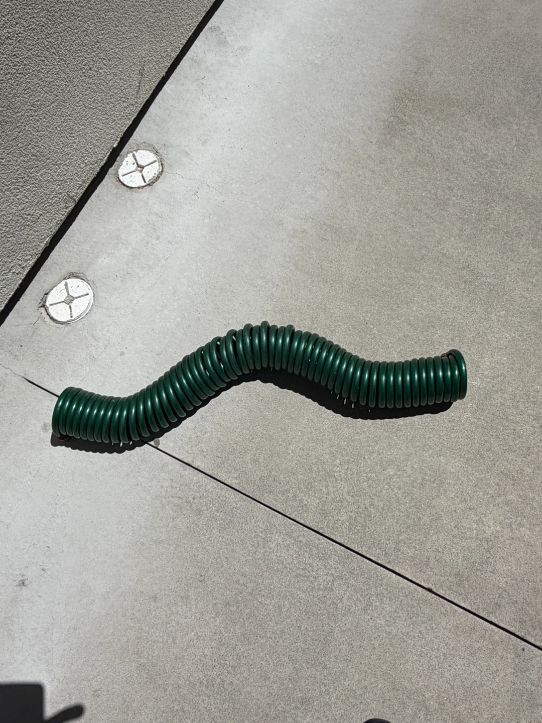 Garden Hose Coiled