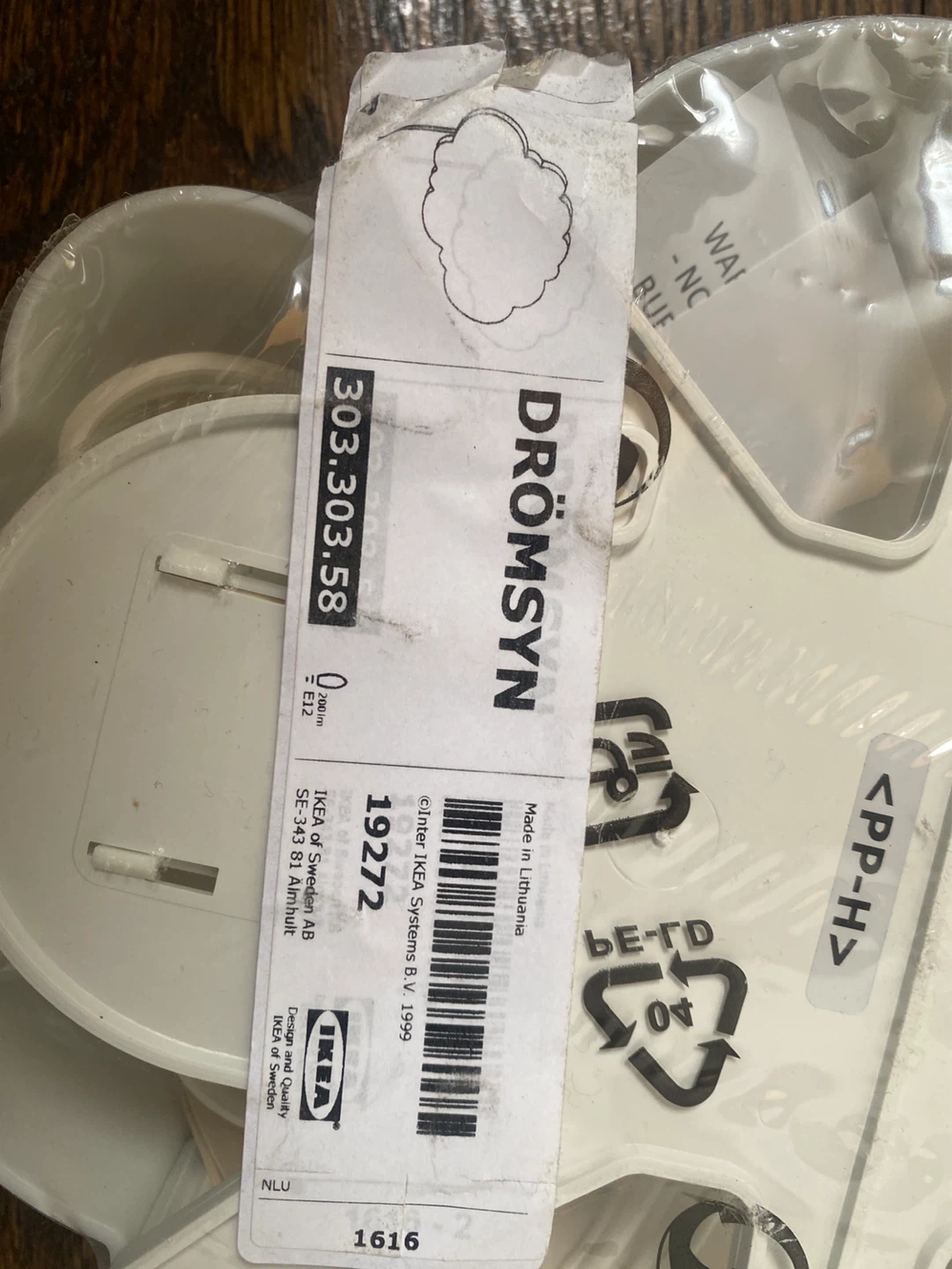 1999 IKEA DRÖMSYN Cloud Lamp Shade ☁️ - photo 3