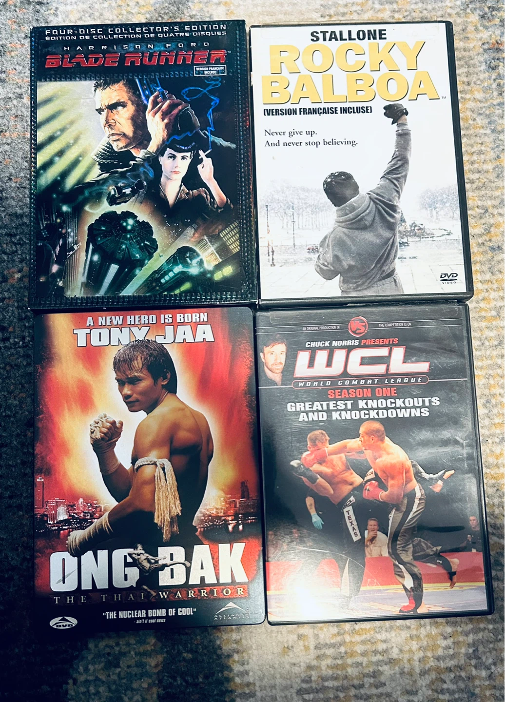 DVD Movie / Sports Lot – Action / Classic / Martial Arts