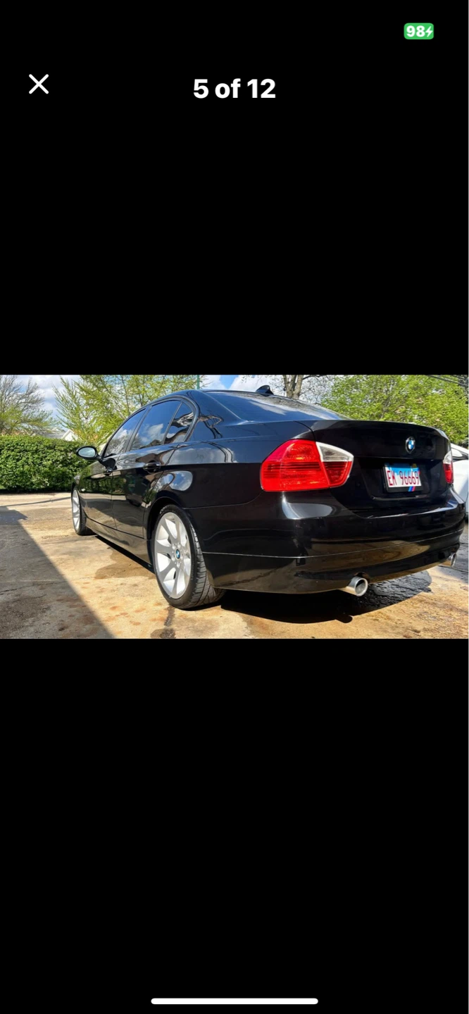 Black BMW Sedan - photo 4