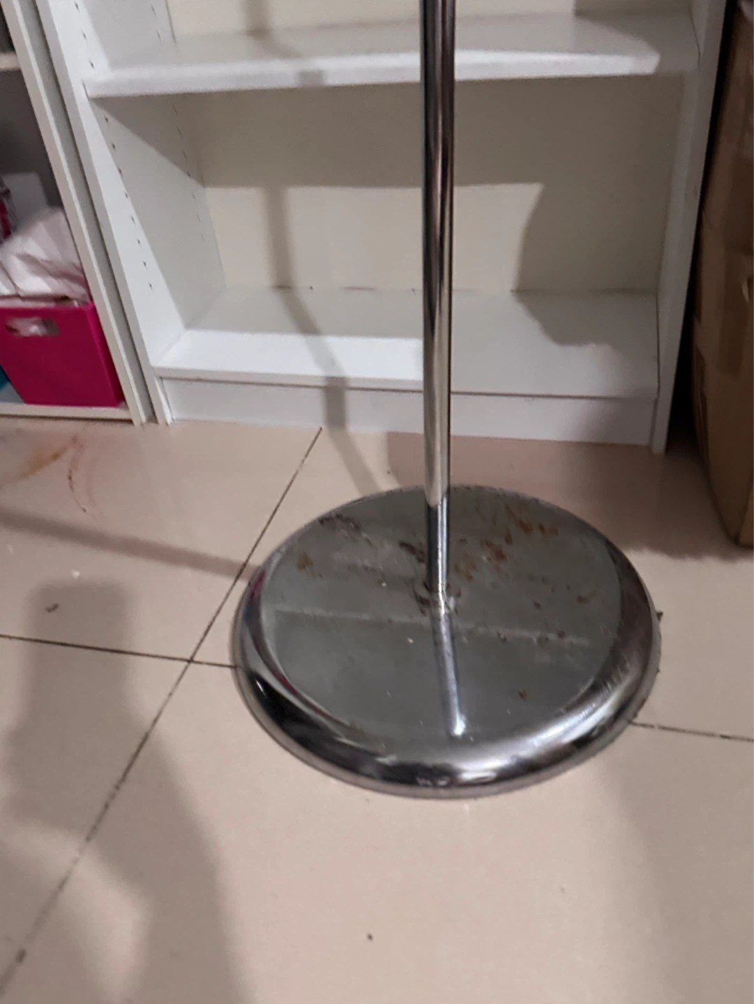 Chrome Rotating Scarf or Accessory Display Stand - photo 3