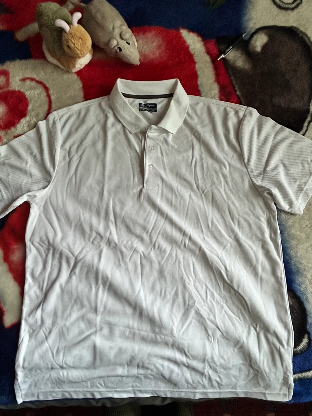 Ben Hogan Performance White Golf Polo Shirt - XL