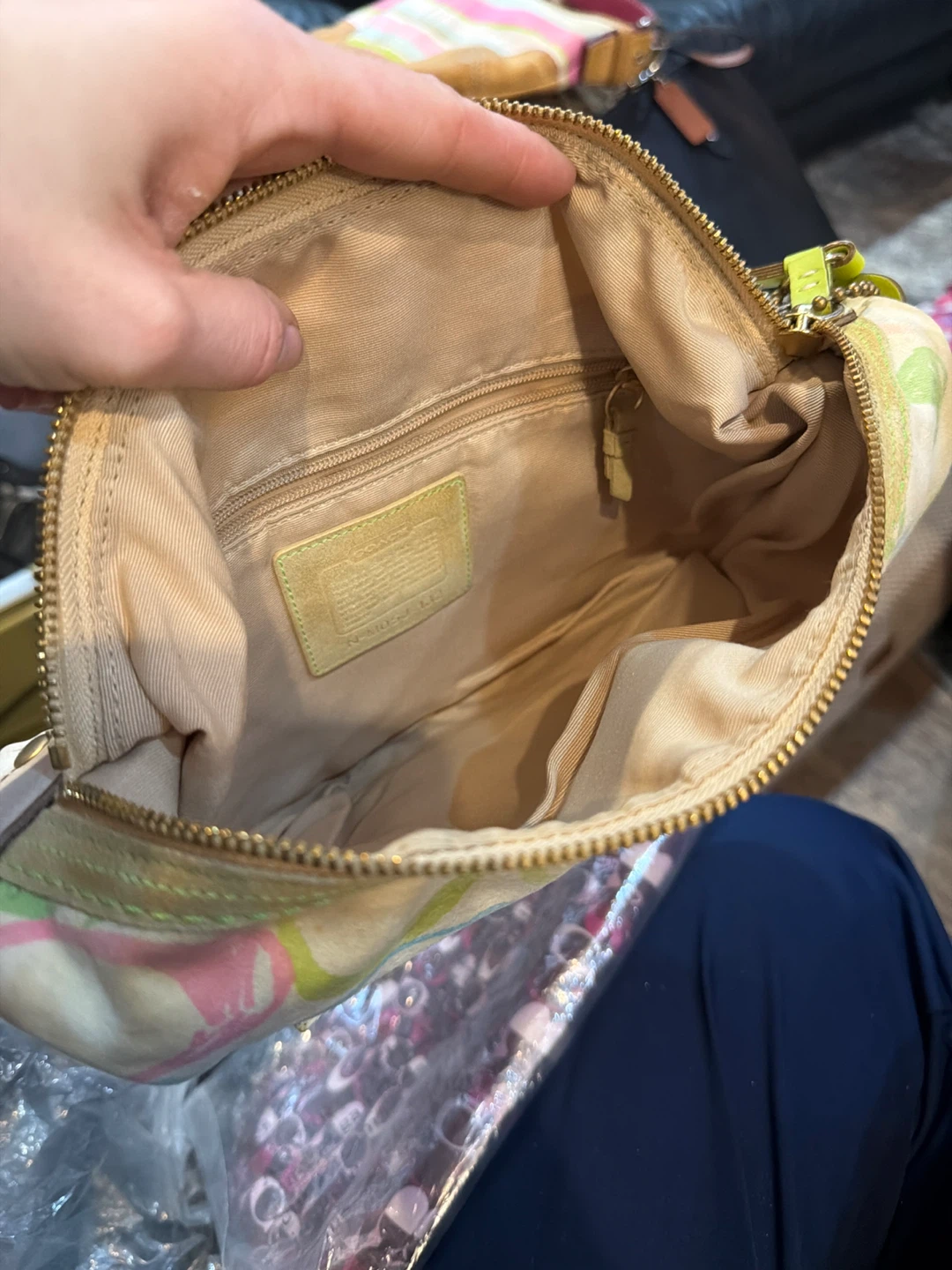 Coach Monogram Shoulder Bag - Pastel Colors - photo 2