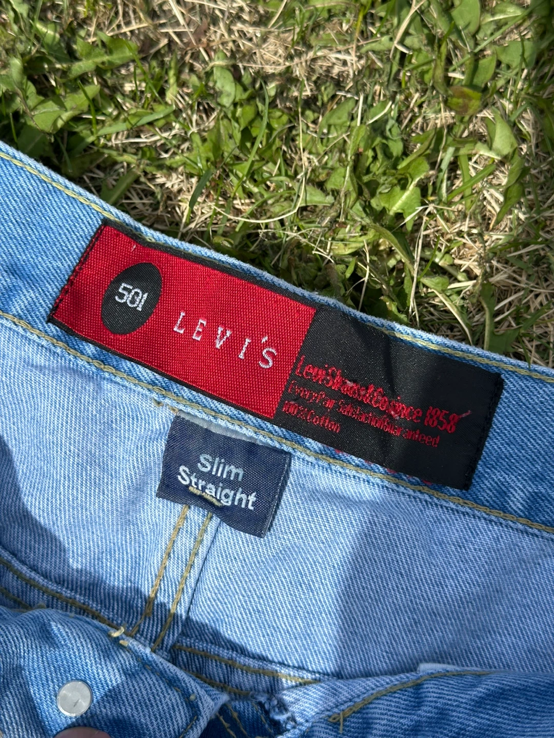 Levi's 501 Slim Straight Jeans - photo 4