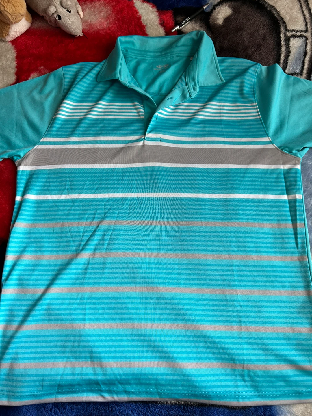 Short Eyes Polo Shirt XL