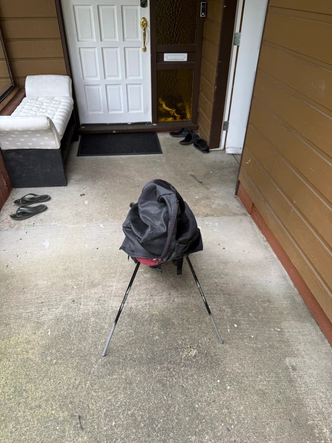 Black Golf Bag with Stand - photo 2