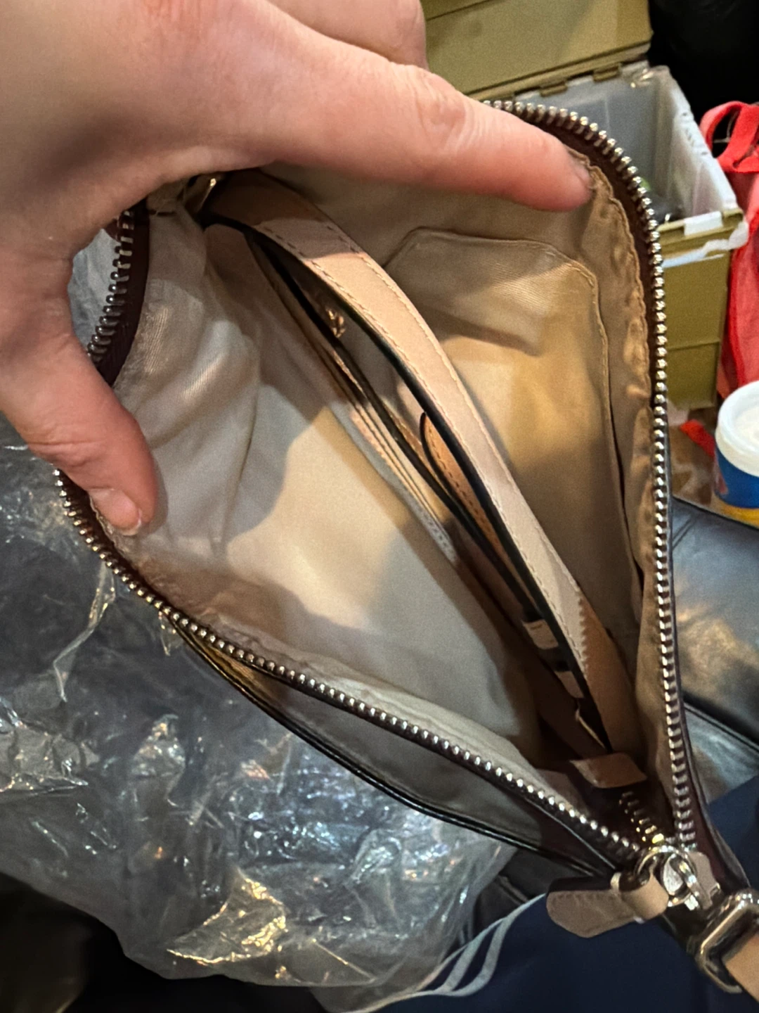 Coach Signature C Monogram Small Pouch - photo 2