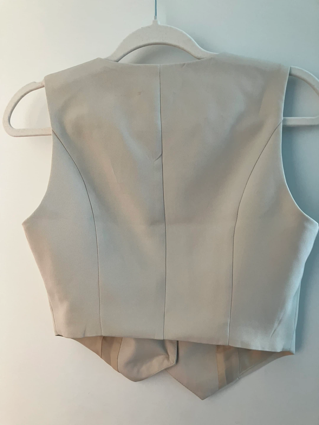 Forever 21 Beige Button-Up Vest - photo 2