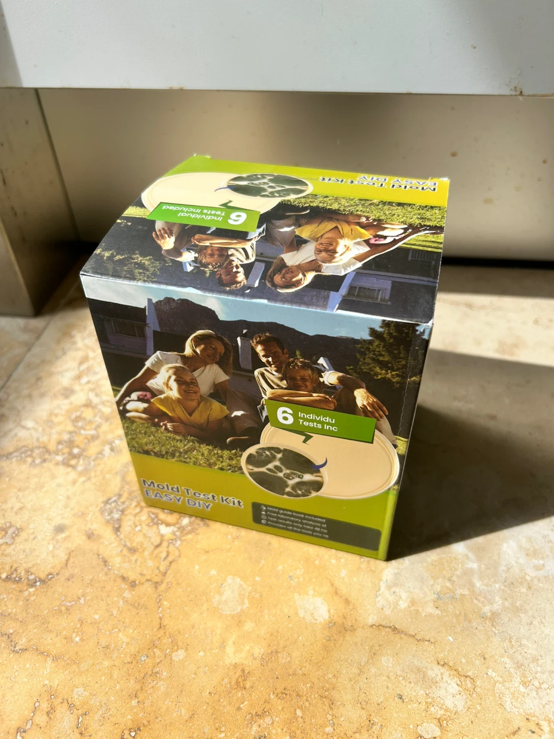 Mold testing kit unopened