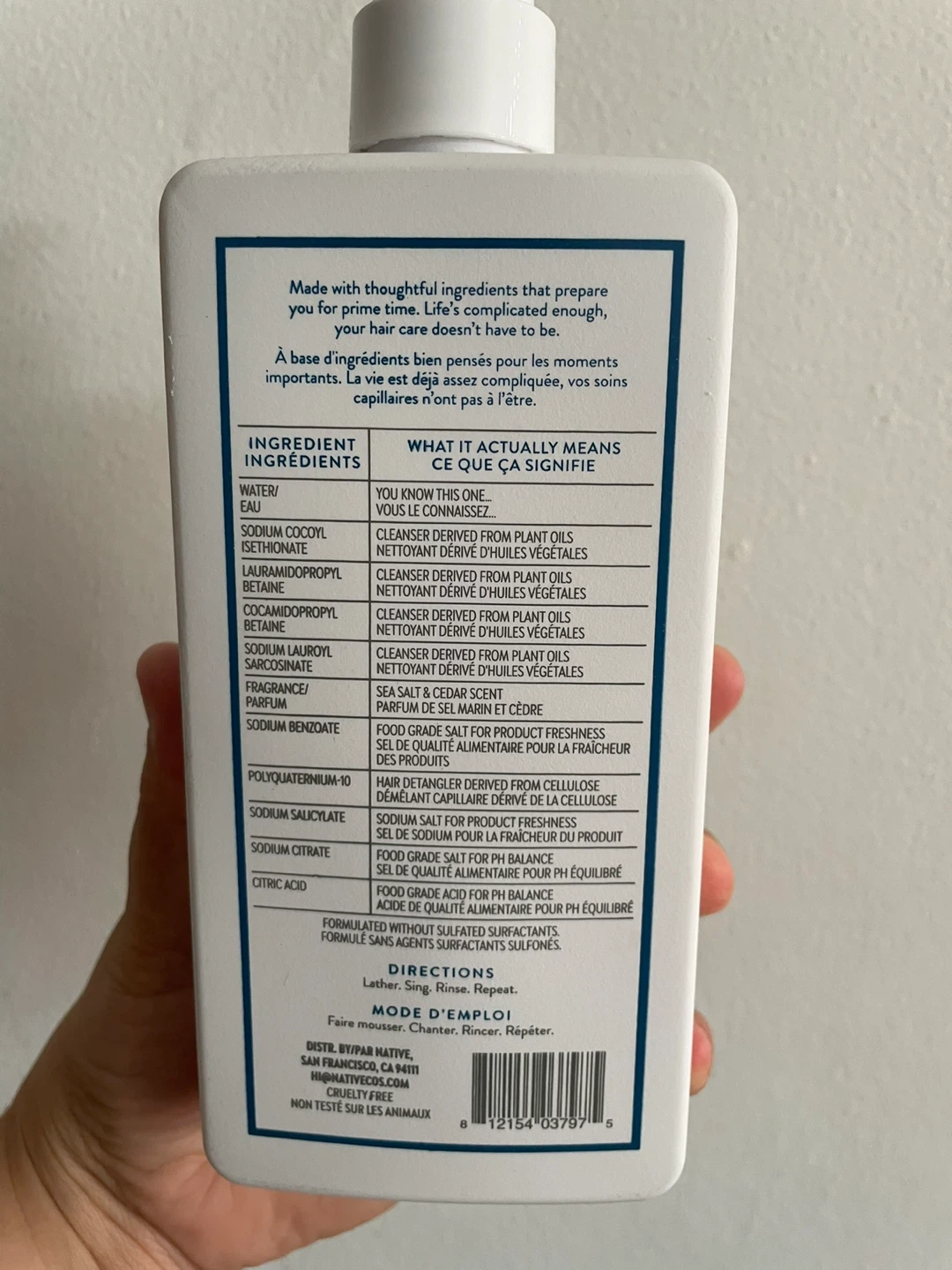 Brand New Native Shampoo - photo 2