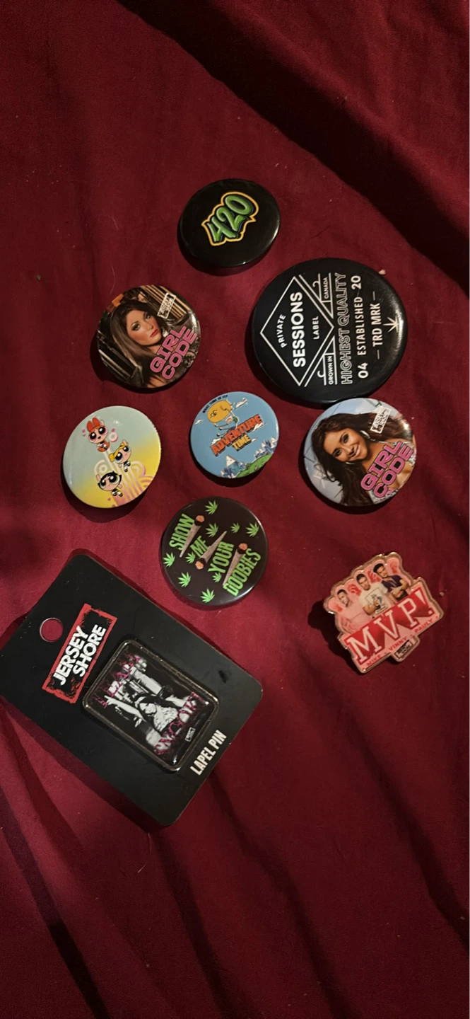 Assorted Pins and Lapel Pin Collection