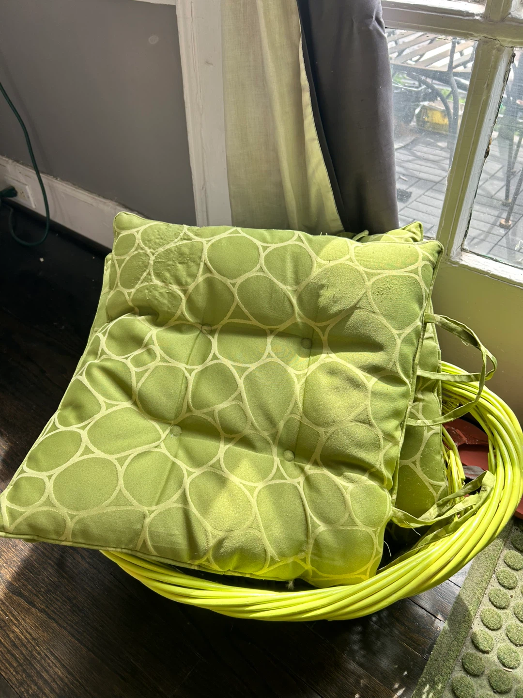 Pillow seat set