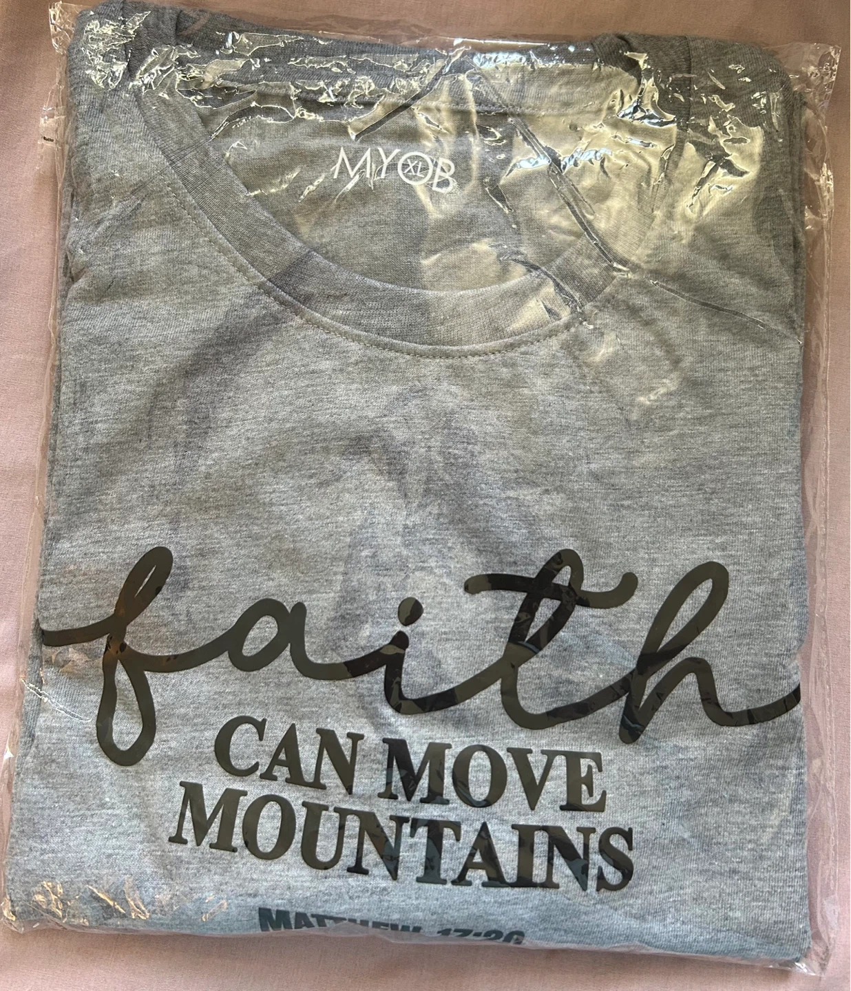 Faith Can Move Mountains T-Shirt - photo 4