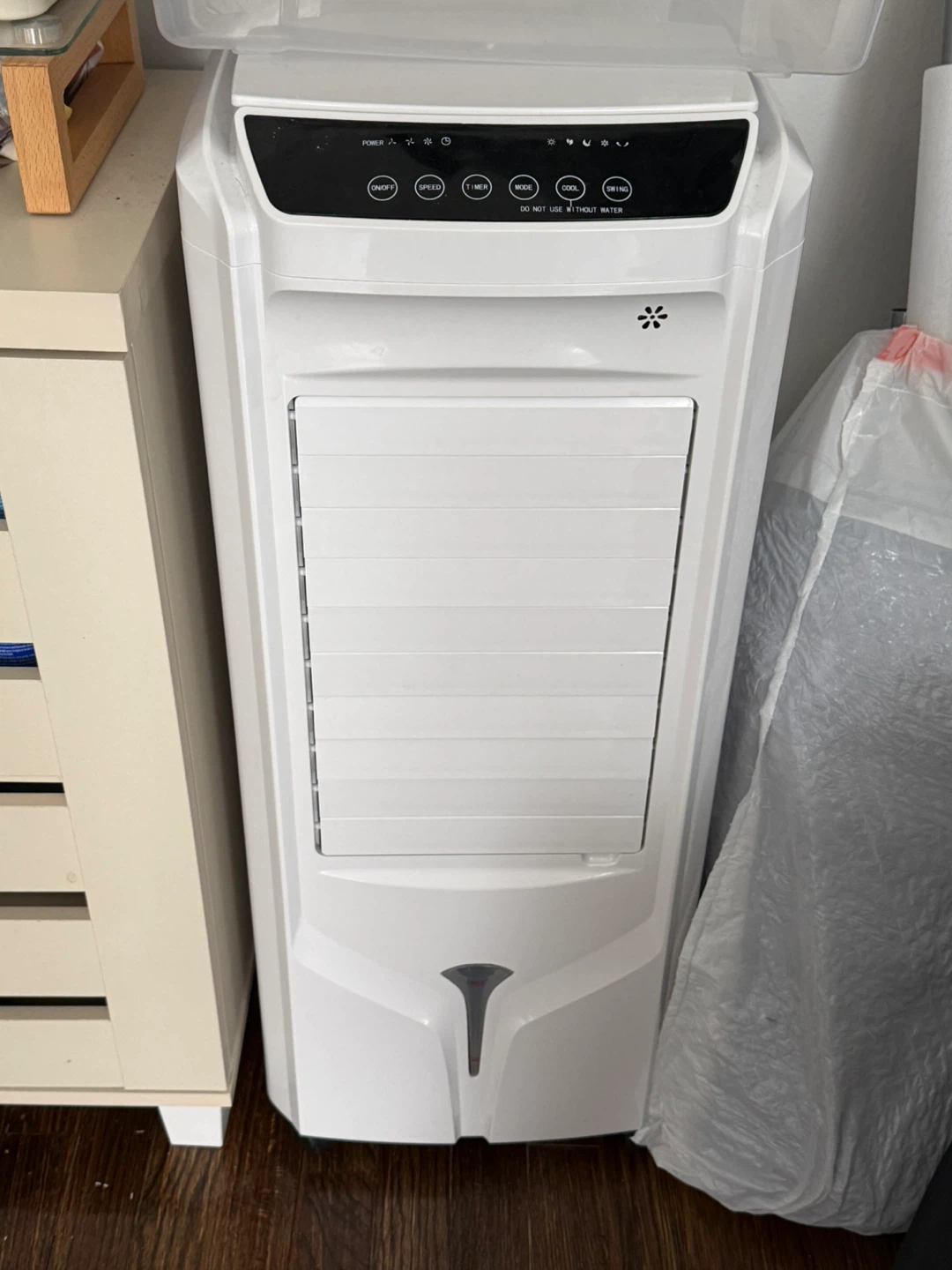 White Air Cooler Fan