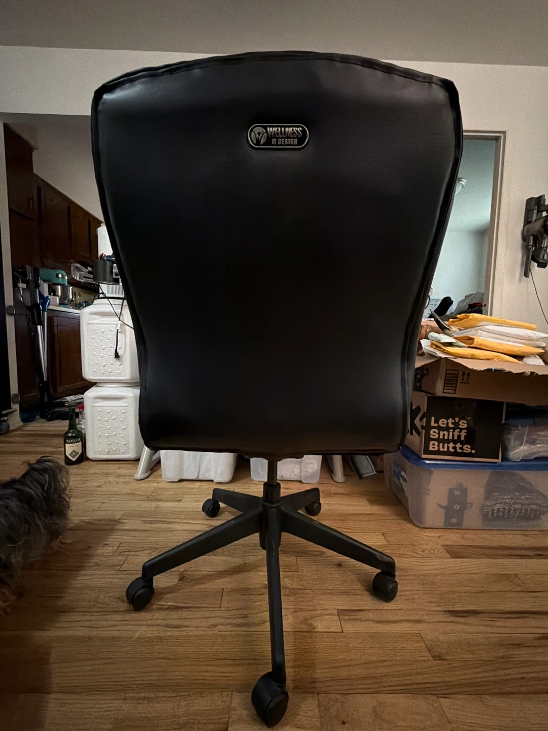 Black Office Chair by Wellness by Design