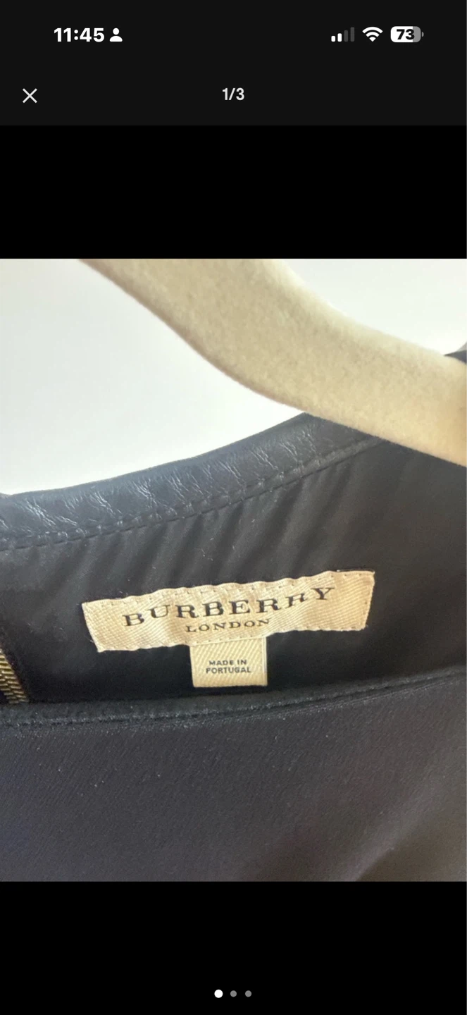 Burberry London Black Sleeveless Sheath Dress - photo 3