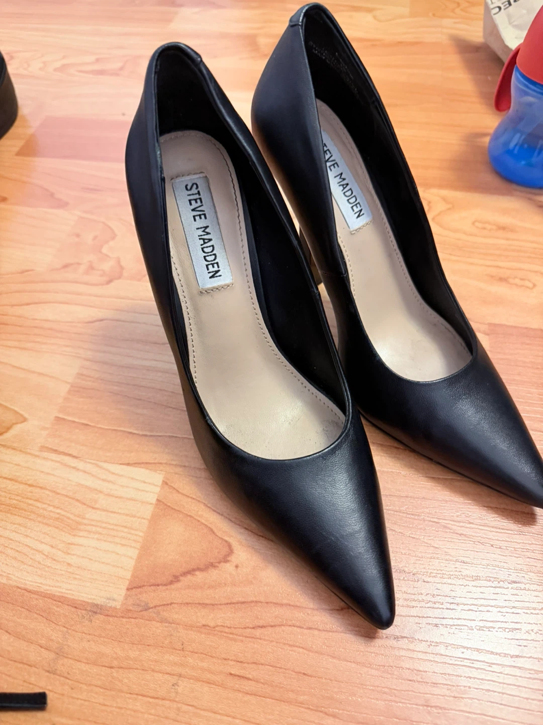 Steve Madden Black Heels