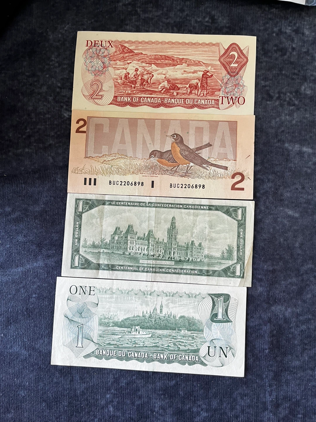 Replacement Canadian four notes 50 dollars for sale - photo 4