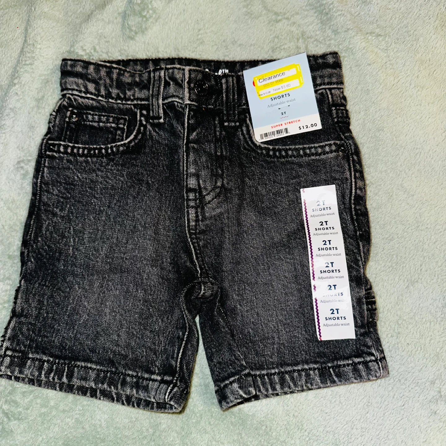 Cat & Jack Boys Denim Shorts - Size 2T - photo 5
