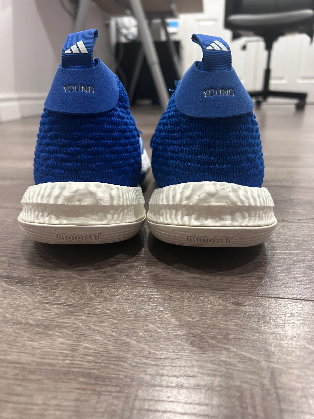 Adidas Trae Unlimited Basketball Shoes - Blue/White - photo 3
