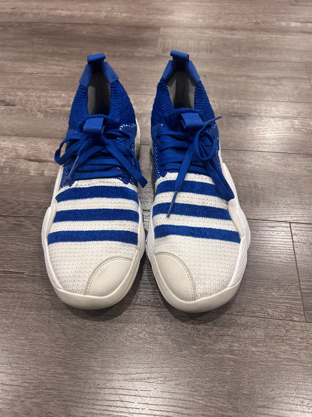 Adidas Trae Unlimited Basketball Shoes - Blue/White - photo 4