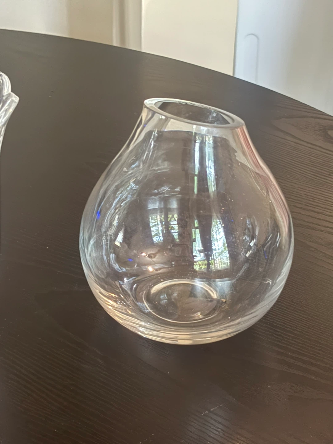 Set of 3 Clear Glass Vases - photo 2