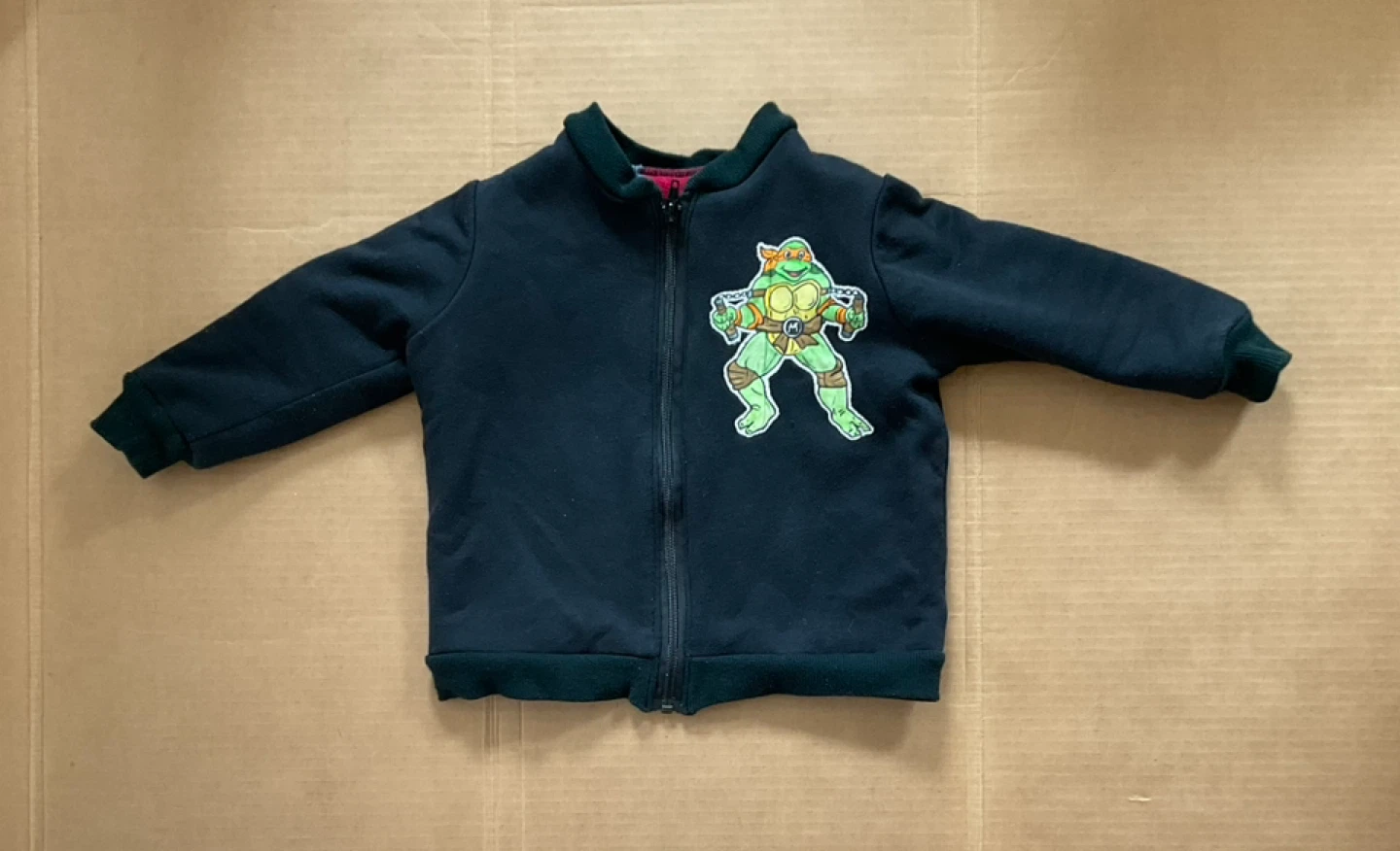 Ninja Turtle kids Bomber Jacket size 3/4 - photo 2