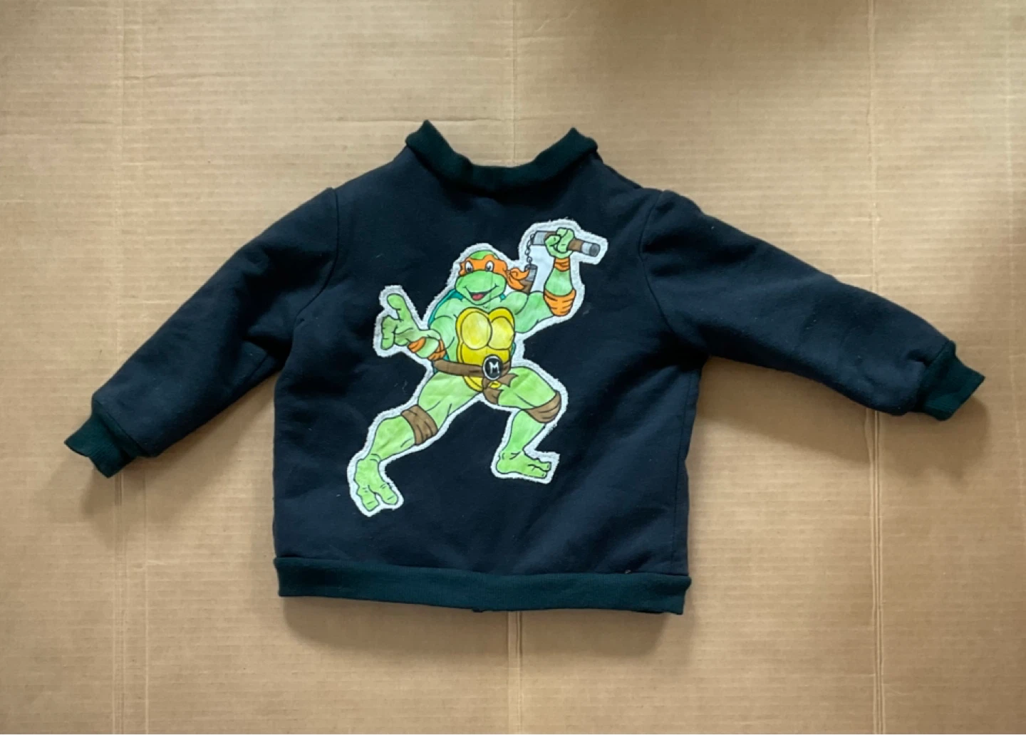 Ninja Turtle kids Bomber Jacket size 3/4 - photo 4