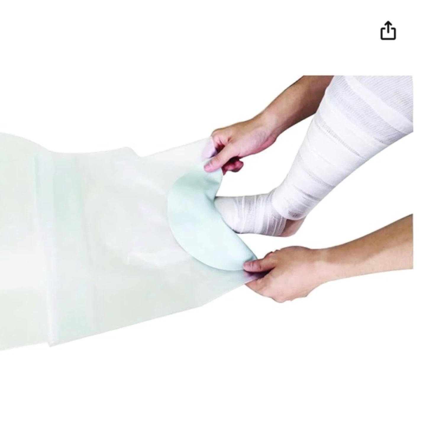 Waterproof Leg Cast Protection Cover - photo 2