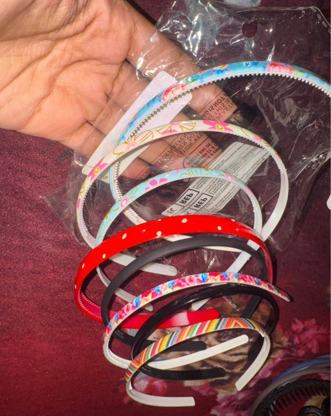 Set of 7 Assorted Headbands