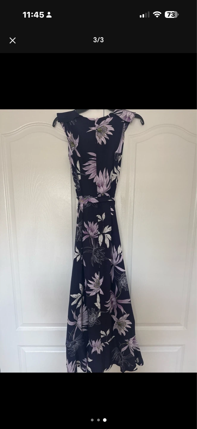 Vince Camuto Floral Wrap Dress Size 4