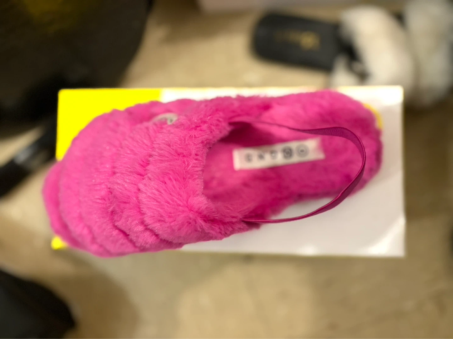 UGG Australia Pink Fuzzy Slide Slippers - photo 4