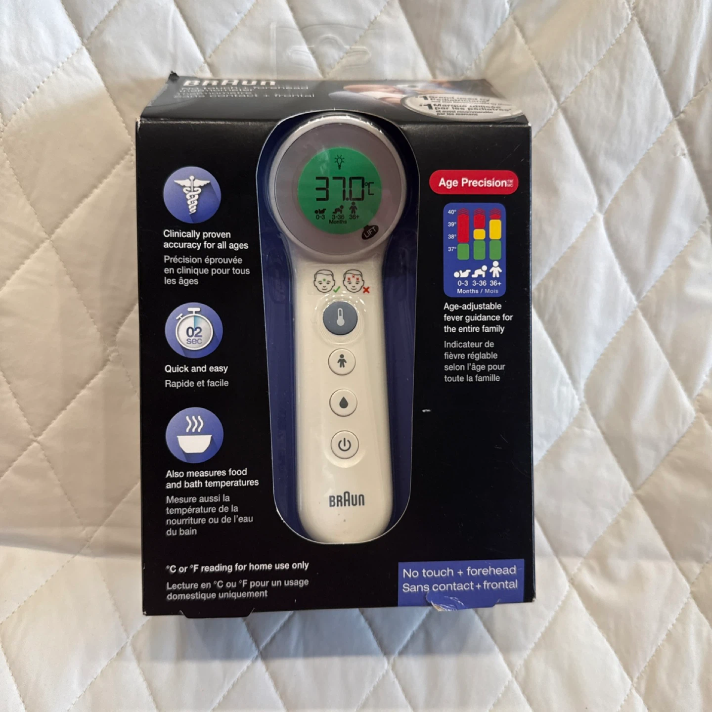 Braun No Touch + Forehead Thermometer BNT400CA