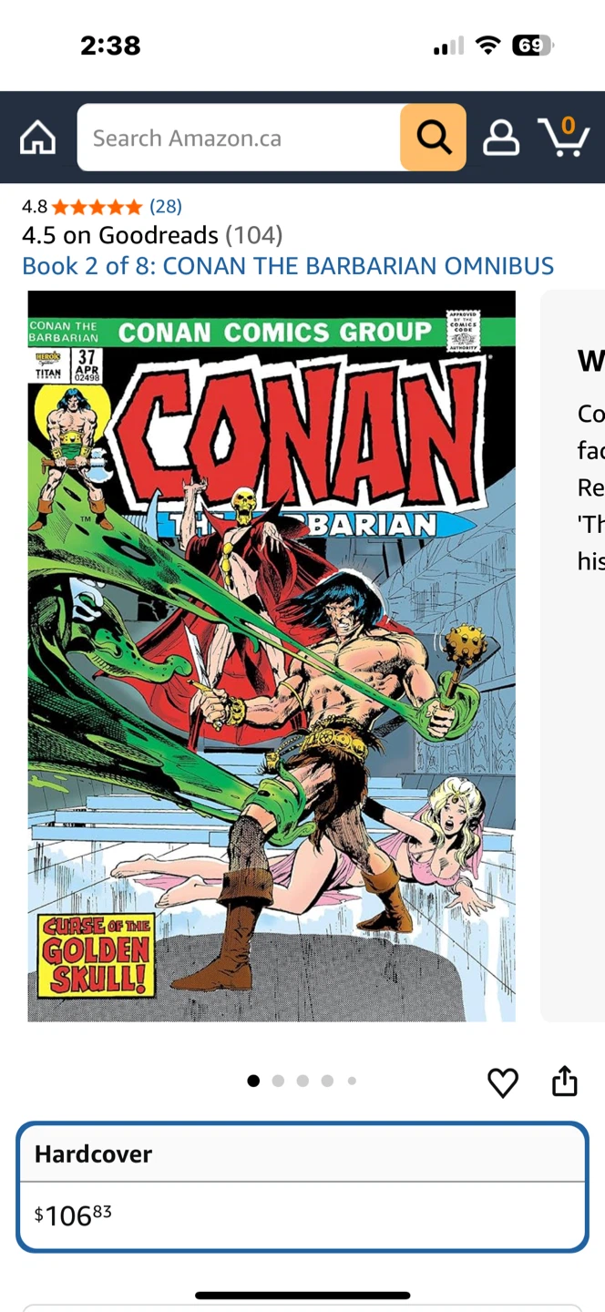 Conan the Barbarian Omnibus Book 2: The Hour of the Dragon - photo 4
