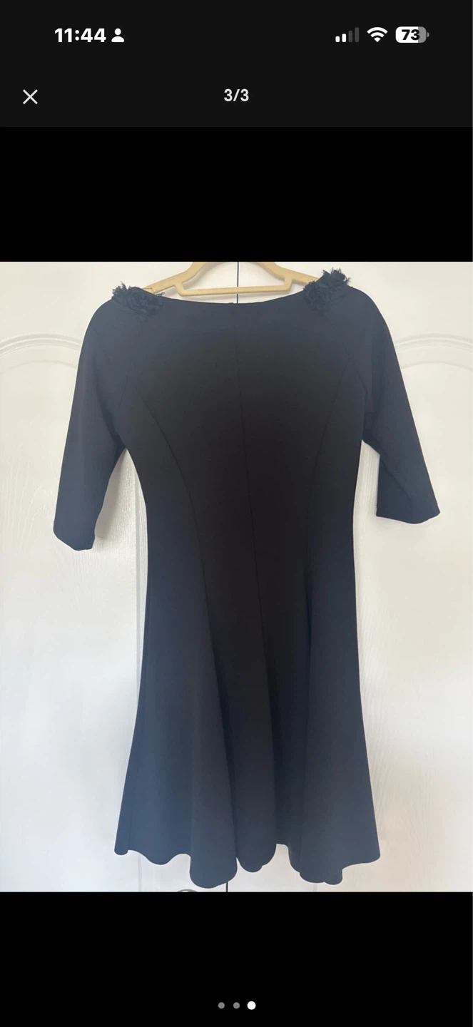 Rinascimento Black Dress Size S - photo 2