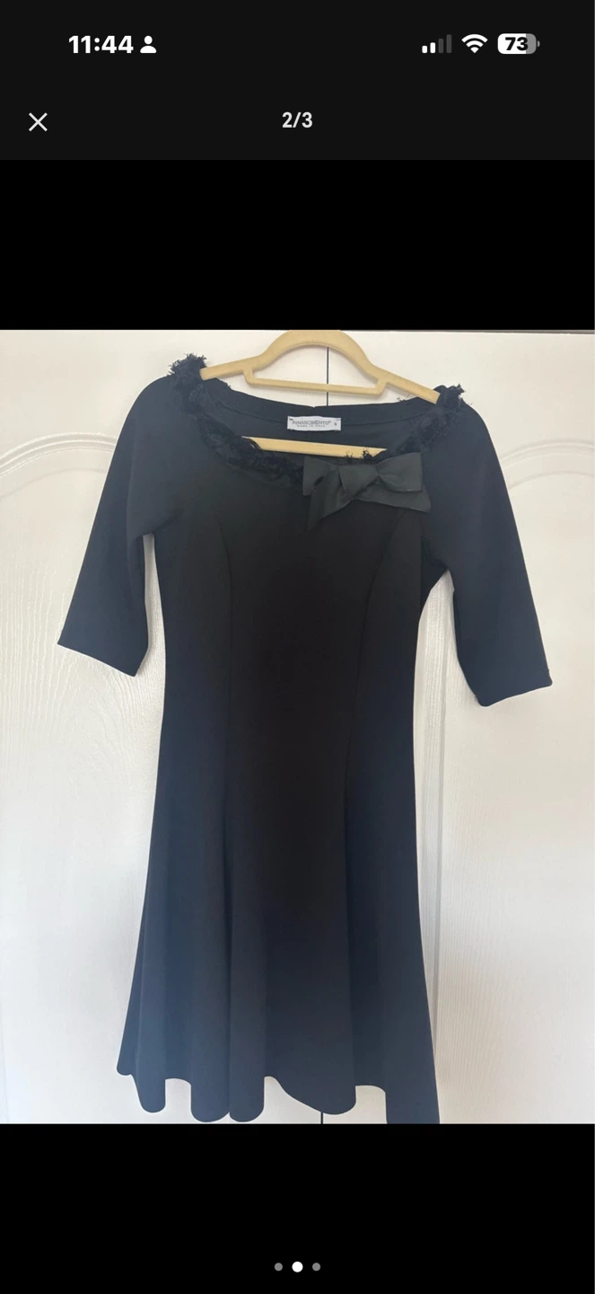 Rinascimento Black Dress Size S - photo 3