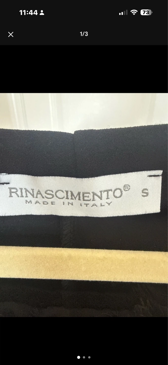 Rinascimento Black Dress Size S