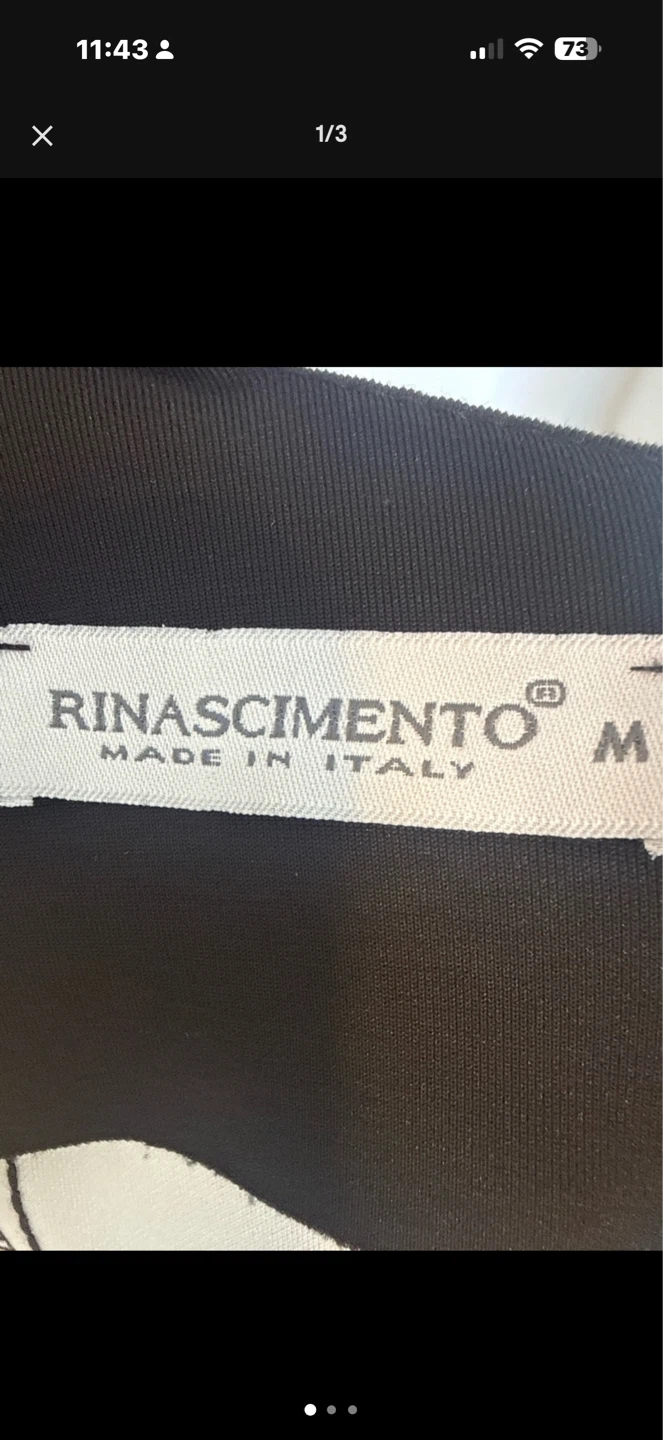 Rinascimento Floral Print Dress - Size M