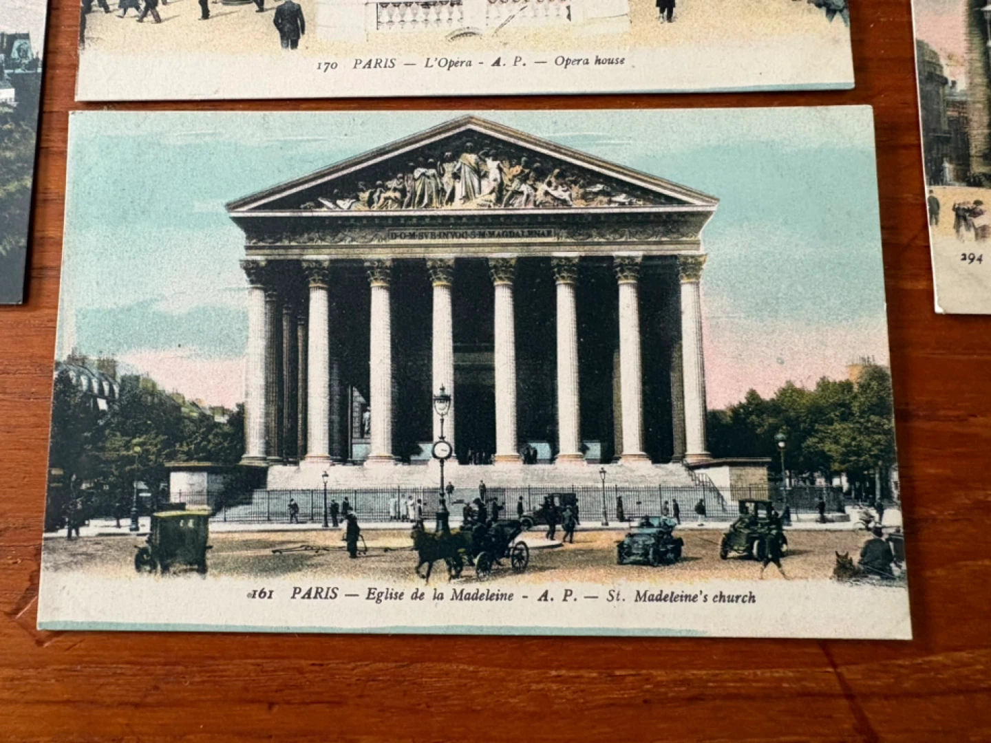 1920s Vintage Paris Postcards - Set of 5 - photo 2
