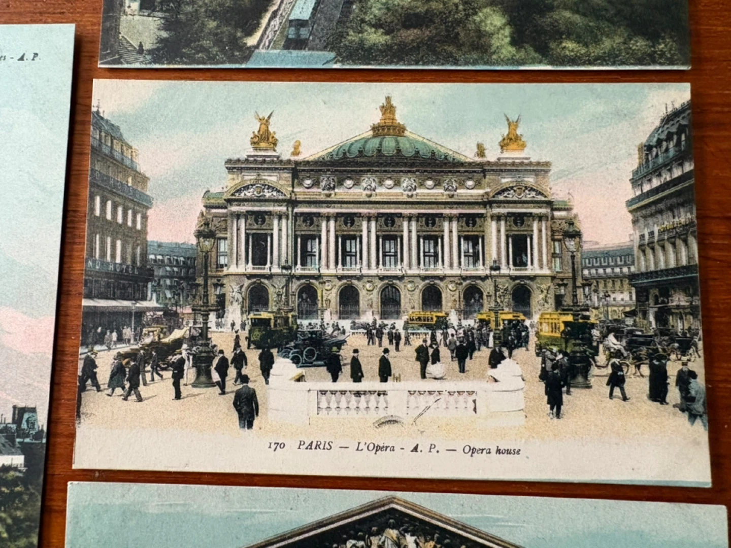 1920s Vintage Paris Postcards - Set of 5 - photo 3