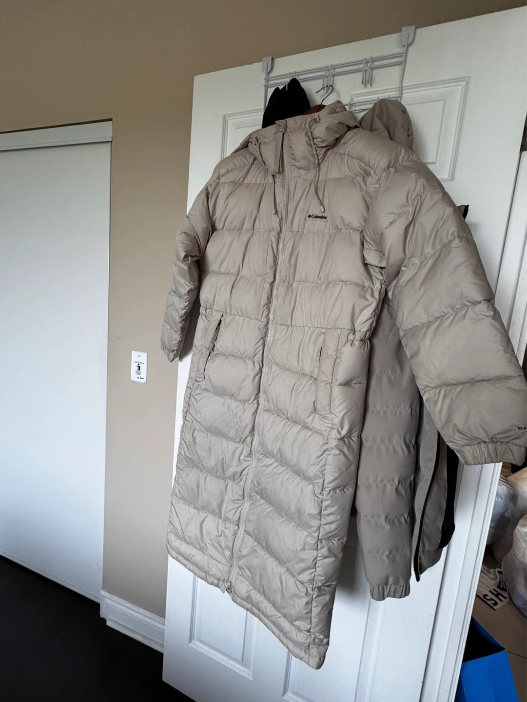 Columbia Puffer Coat - Tan - XS