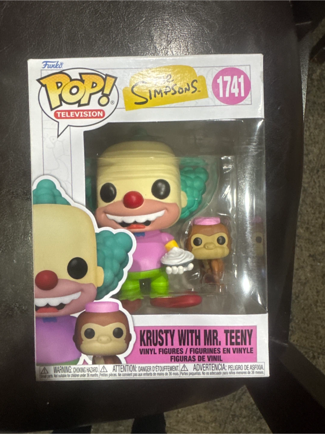 Funko Pop! The Simpsons Krusty with Mr. Teeny #1741