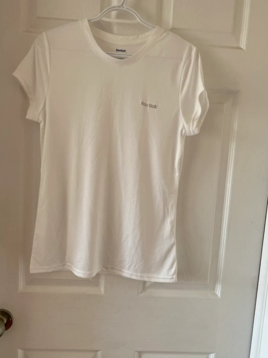 Reebok Women's White Athletic T-Shirt