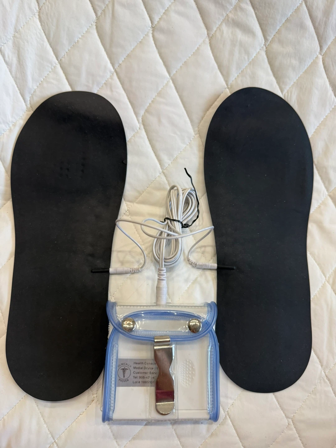 Dr. Ho's Pain Therapy TENS EMS Pulse Massager with 2 Pads - photo 2