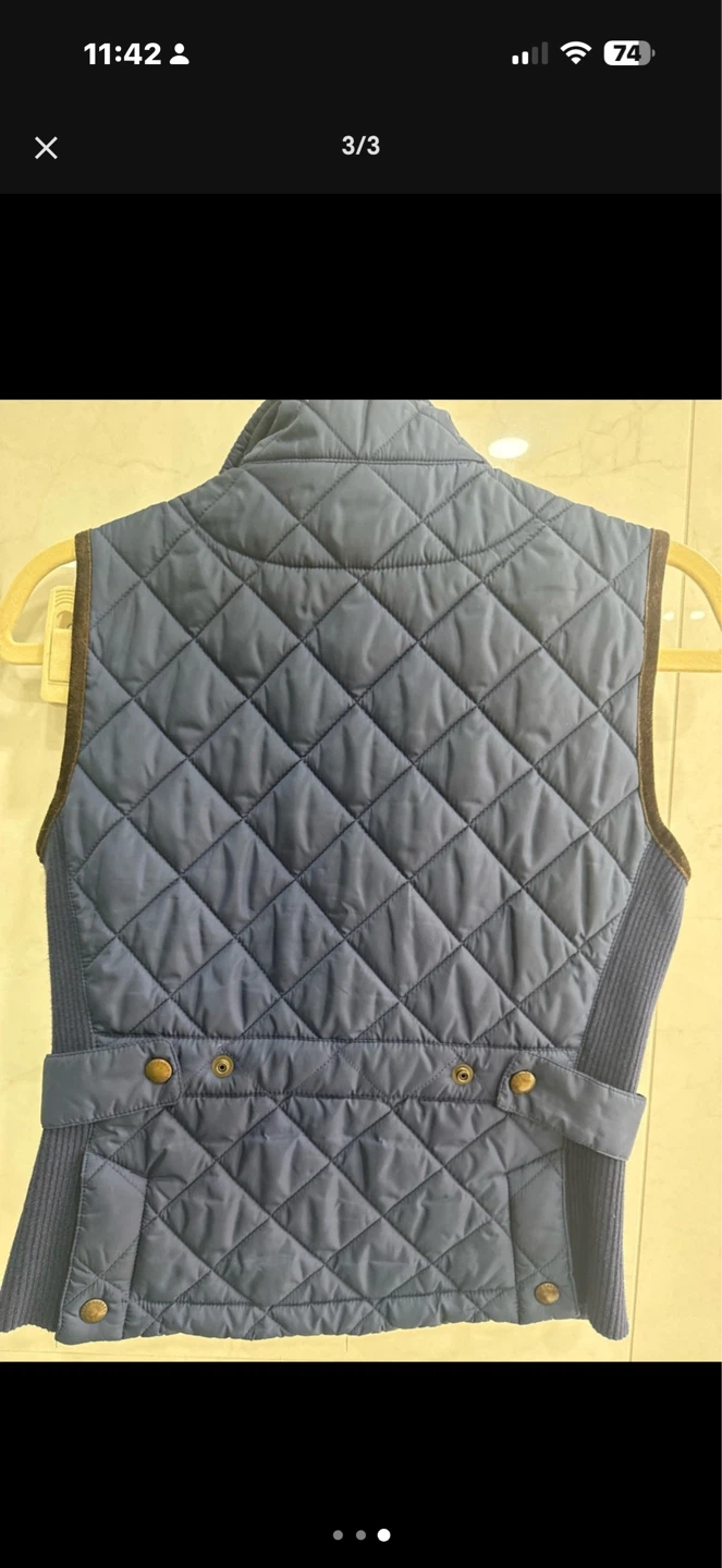 Ralph Lauren Sport Quilted Vest Size XS Blue - photo 3