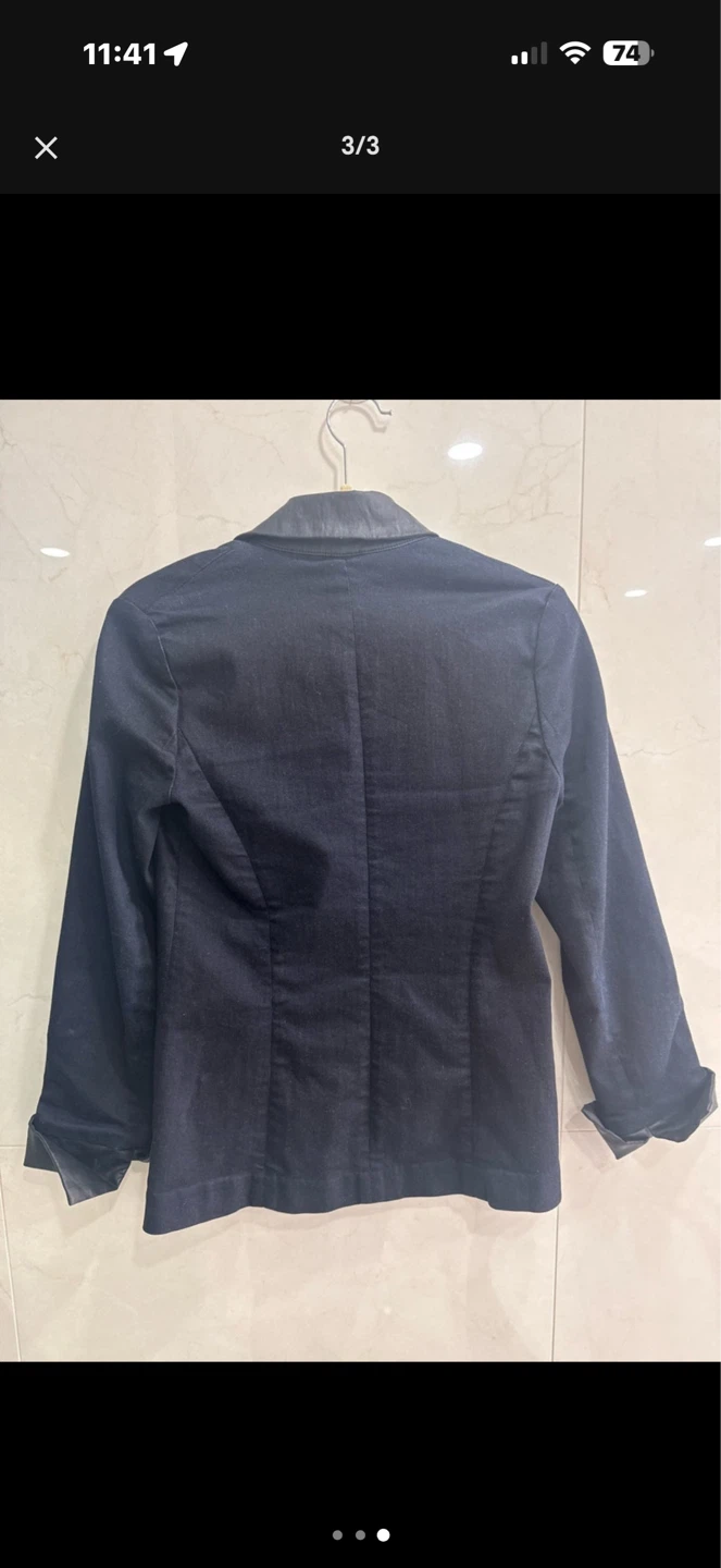 7 For All Mankind Denim Blazer - photo 3
