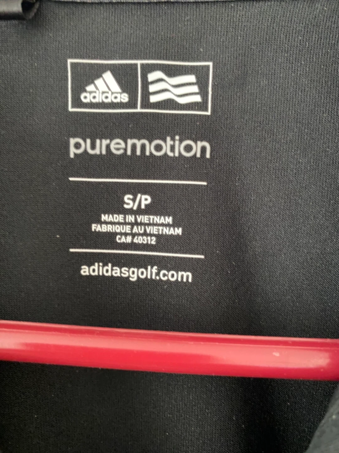 Adidas Puremotion Golf Polo Shirt - Size S/P - photo 3