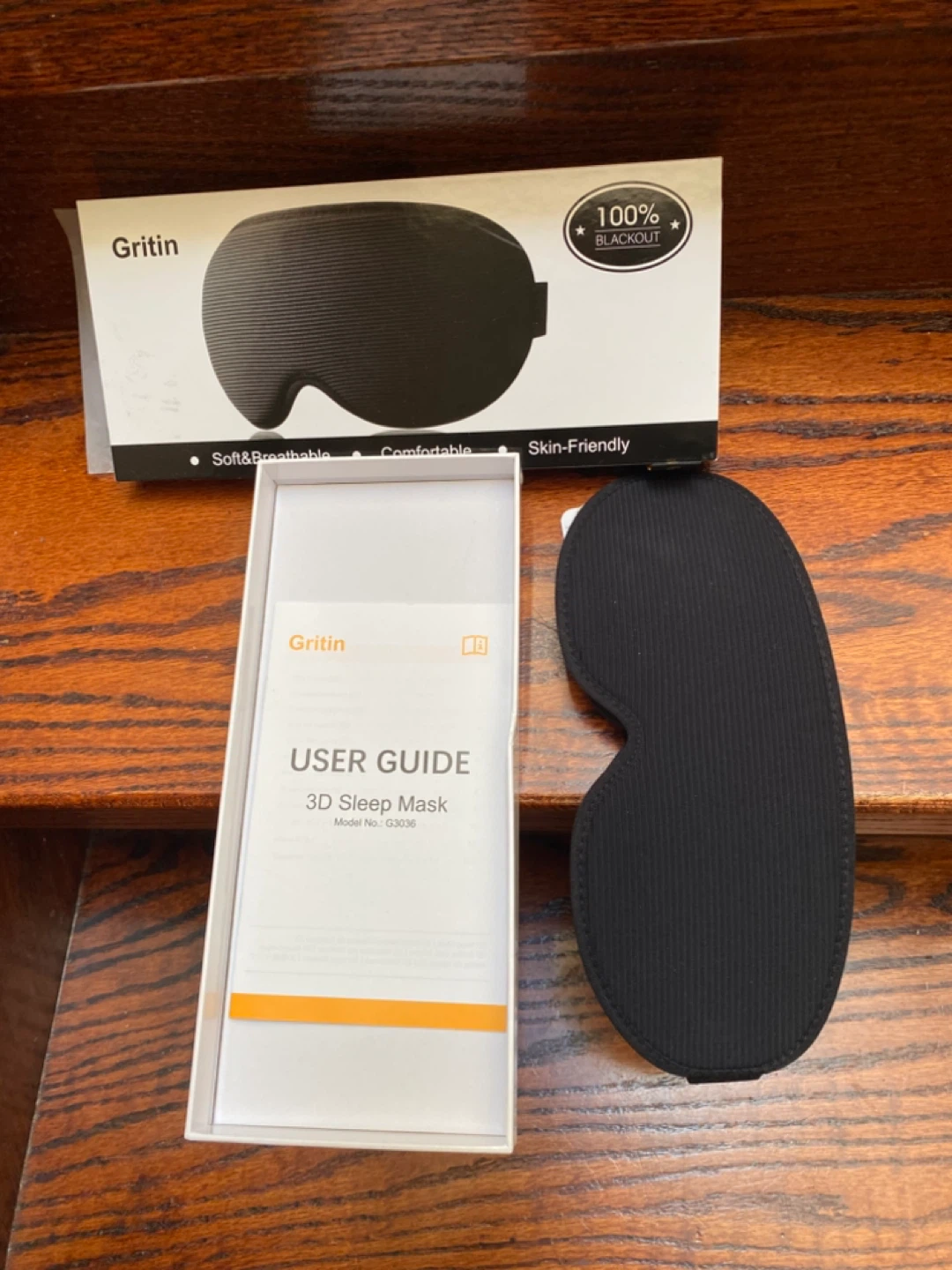 Gritin 3D Sleep Mask - photo 2